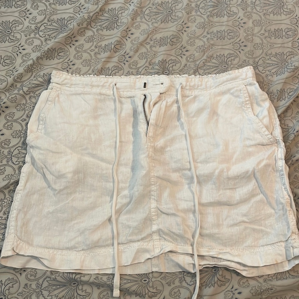 White summer skirt